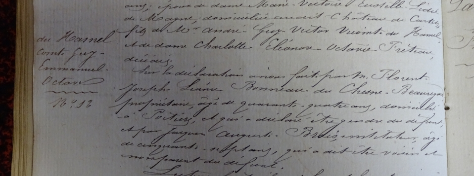 Acte de naissance de Marie Louise