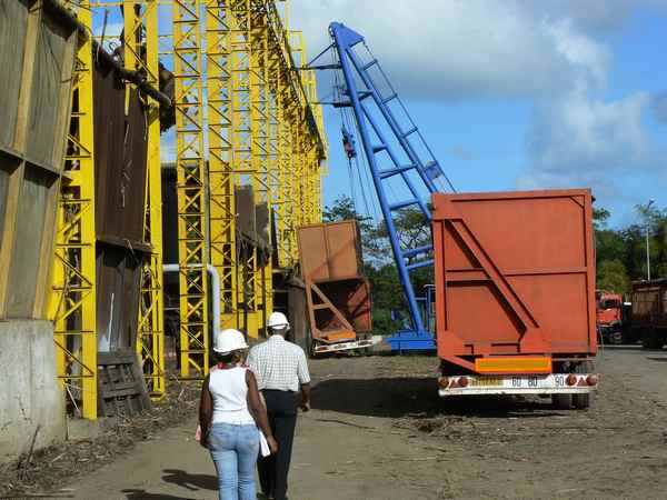 fabrique du sucre de canne