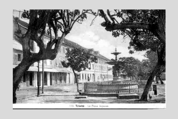 La fontaine de la place Joyeuse
