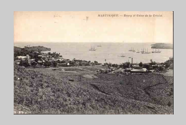 Le bourg et la baie.